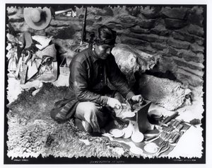 Silversmith at Work, c.1914